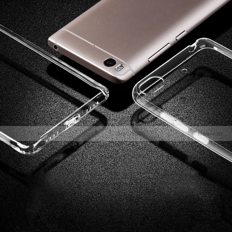 Ultra-thin Transparent TPU Soft Case R02 for Xiaomi Mi 5S Clear