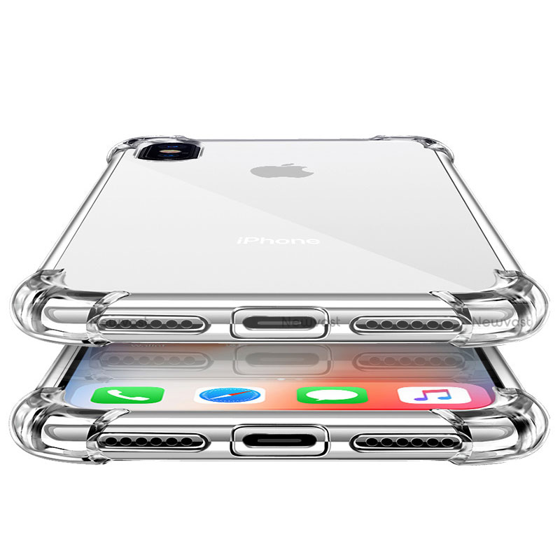 Ultra-thin Transparent TPU Soft Case R03 for Apple iPhone Xs Clear