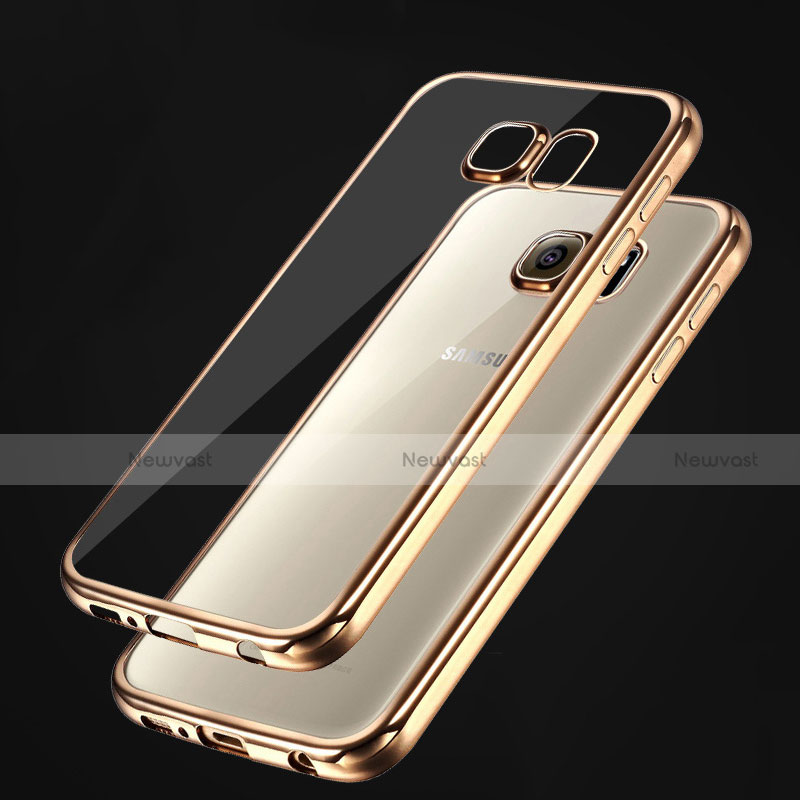 Ultra-thin Transparent TPU Soft Case S01 for Samsung Galaxy S6 Edge+ Plus SM-G928F