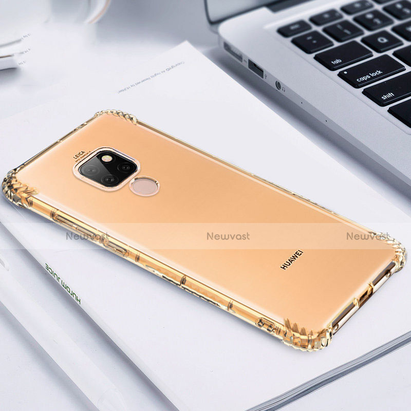 Ultra-thin Transparent TPU Soft Case S02 for Huawei Mate 20 Gold