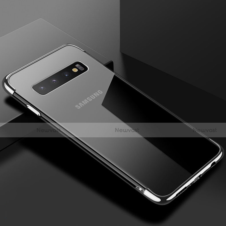 Ultra-thin Transparent TPU Soft Case S03 for Samsung Galaxy S10 5G Silver