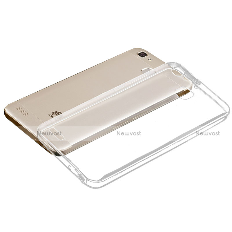 Ultra-thin Transparent TPU Soft Case T01 for Huawei P8 Lite Smart Clear