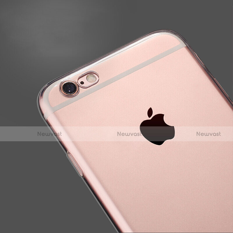 Ultra-thin Transparent TPU Soft Case T02 for Apple iPhone 6 Clear