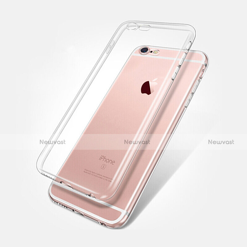 Ultra-thin Transparent TPU Soft Case T02 for Apple iPhone 6S Plus Clear