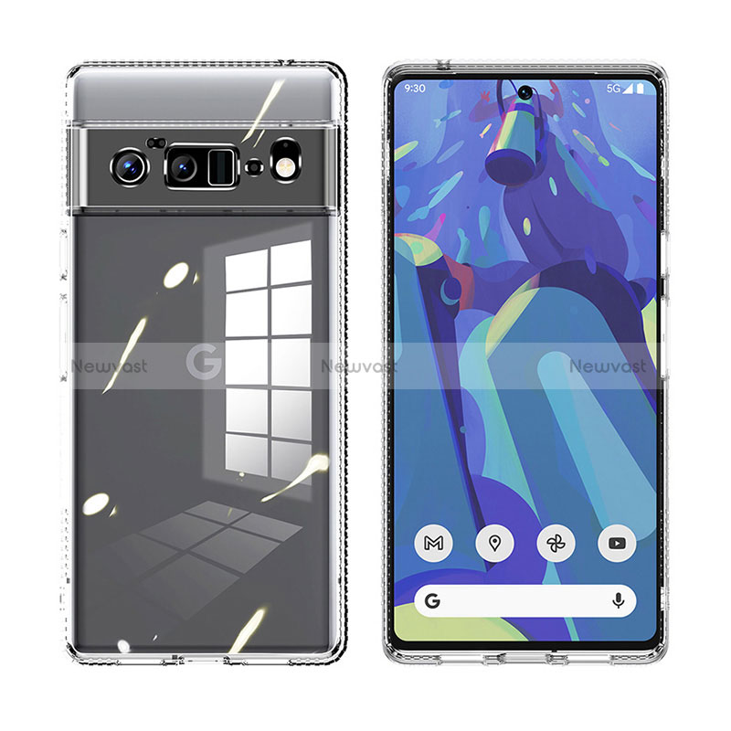 Ultra-thin Transparent TPU Soft Case T02 for Google Pixel 6 Pro 5G Clear