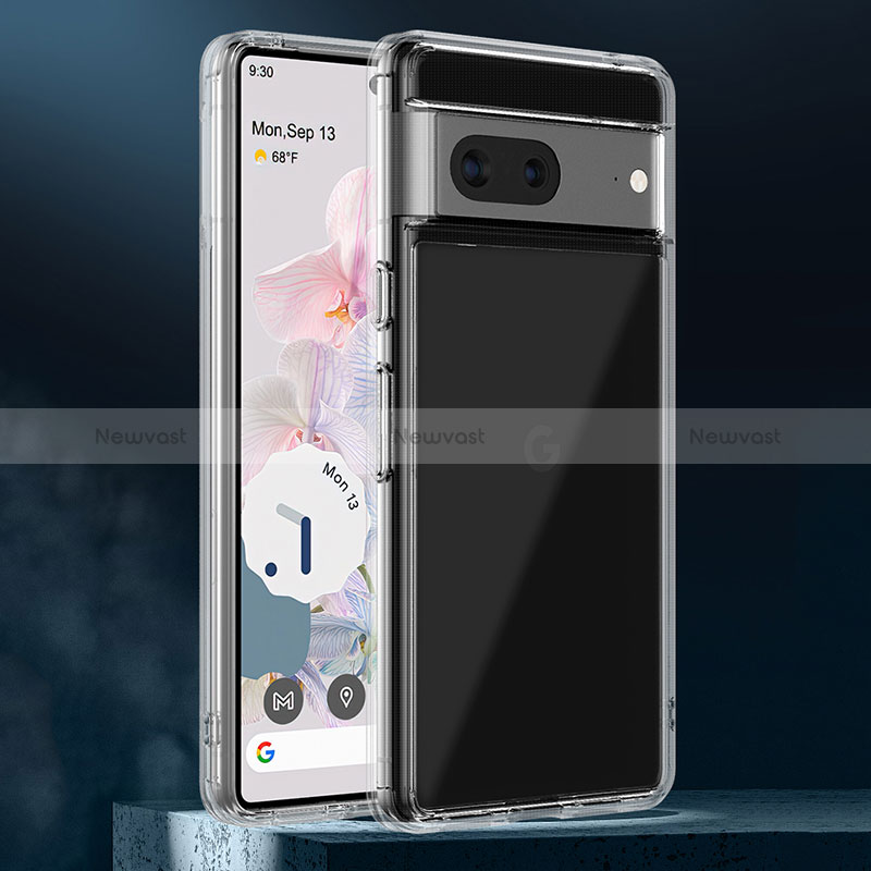 Ultra-thin Transparent TPU Soft Case T02 for Google Pixel 7 5G Clear