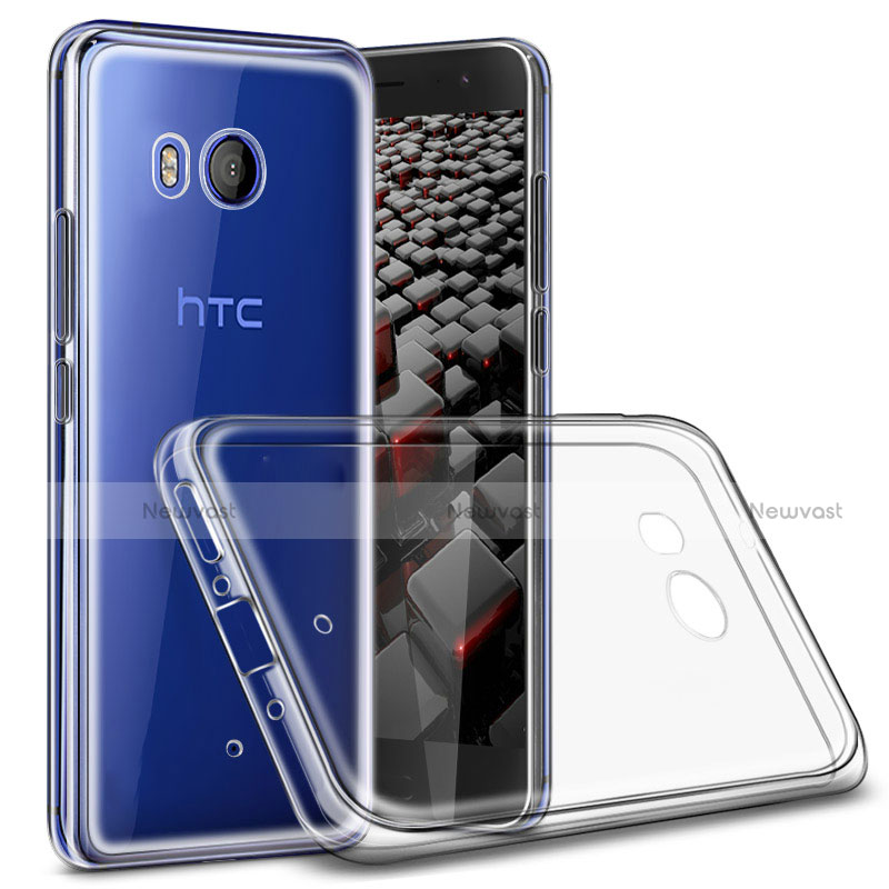 Ultra-thin Transparent TPU Soft Case T02 for HTC U11 Clear