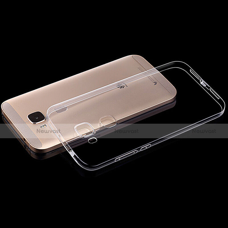 Ultra-thin Transparent TPU Soft Case T02 for Huawei G7 Plus Clear