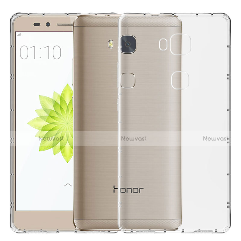 Ultra-thin Transparent TPU Soft Case T02 for Huawei GR5 Clear