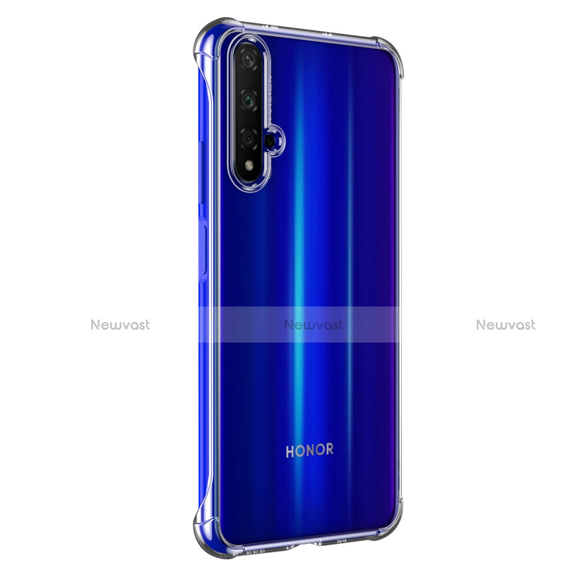 Ultra-thin Transparent TPU Soft Case T02 for Huawei Honor 20S Clear