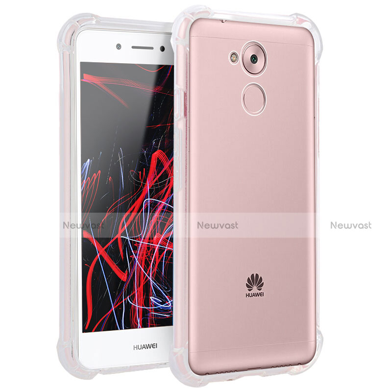 Ultra-thin Transparent TPU Soft Case T02 for Huawei Honor 6C Clear