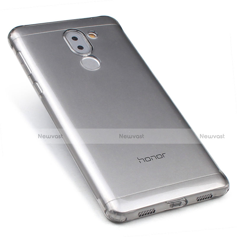 Ultra-thin Transparent TPU Soft Case T02 for Huawei Honor 6X Gray