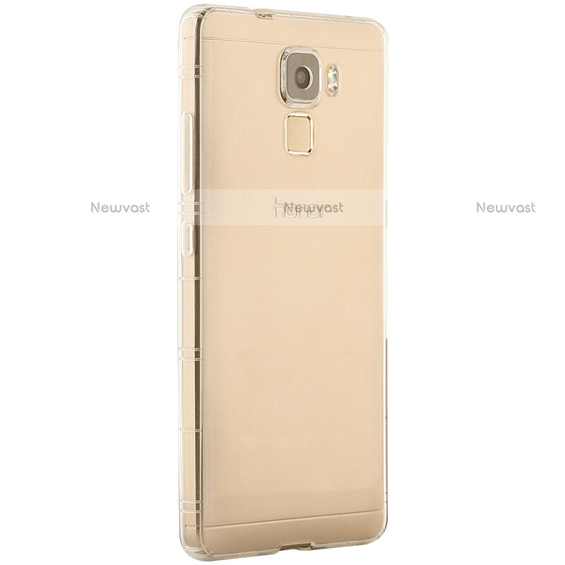 Ultra-thin Transparent TPU Soft Case T02 for Huawei Honor 7 Clear