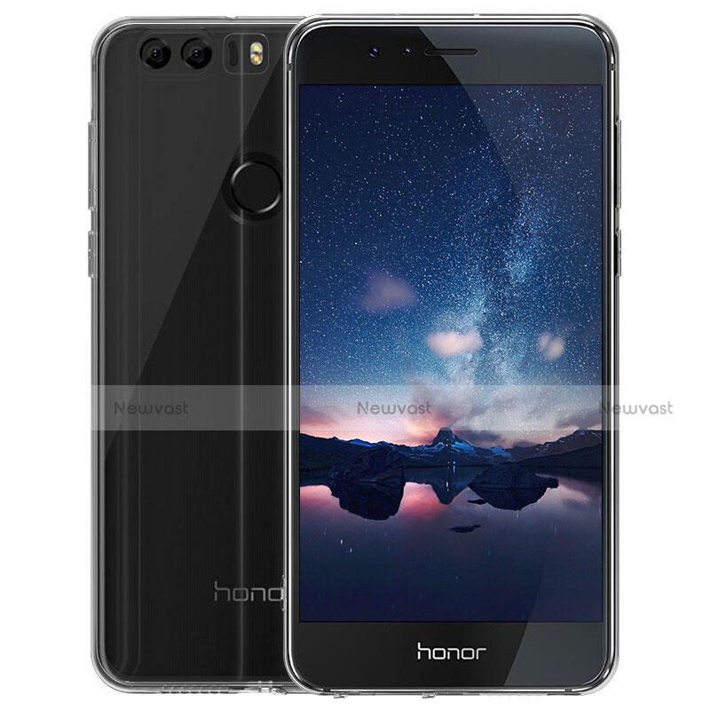 Ultra-thin Transparent TPU Soft Case T02 for Huawei Honor 8 Clear