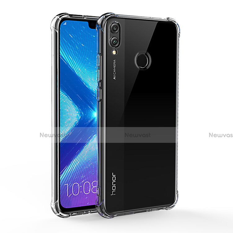 Ultra-thin Transparent TPU Soft Case T02 for Huawei Honor 8X Clear