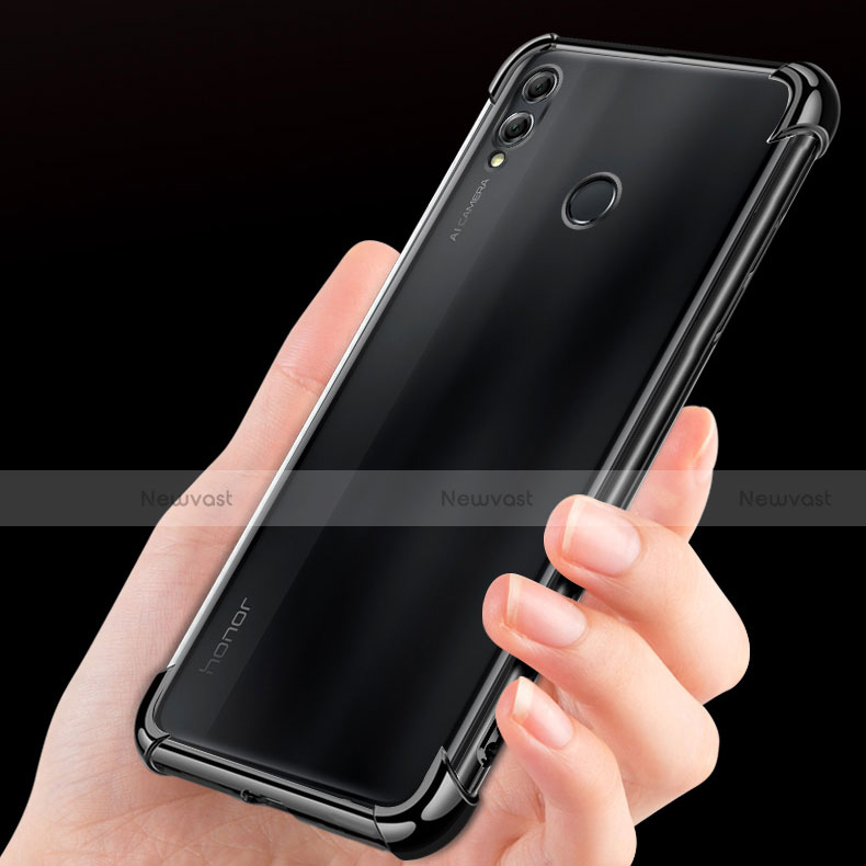 Ultra-thin Transparent TPU Soft Case T02 for Huawei Honor 8X Max Black