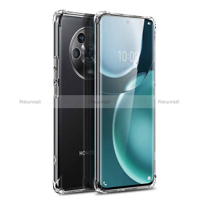 Ultra-thin Transparent TPU Soft Case T02 for Huawei Honor Magic3 Pro 5G Clear