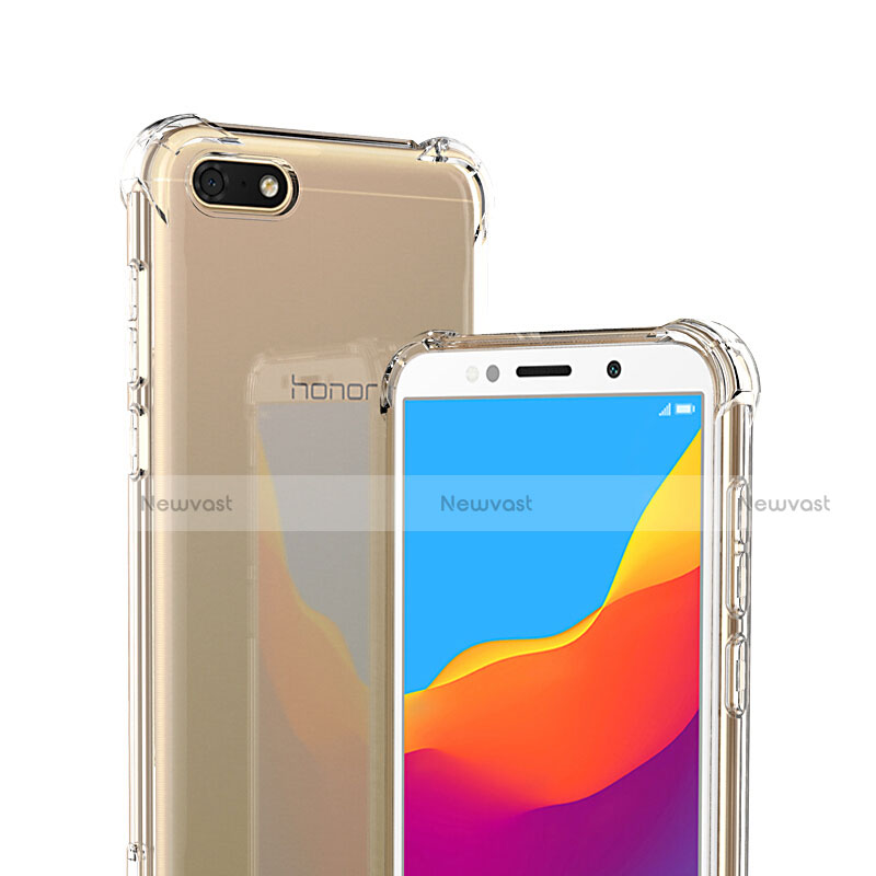 Ultra-thin Transparent TPU Soft Case T02 for Huawei Honor Play 7 Clear