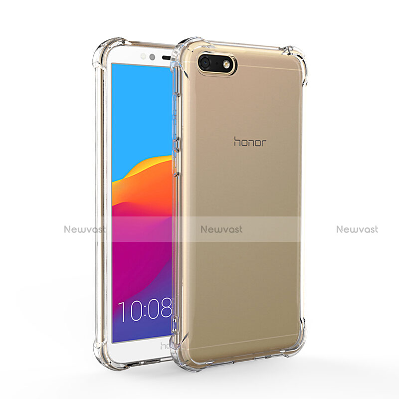 Ultra-thin Transparent TPU Soft Case T02 for Huawei Honor Play 7 Clear