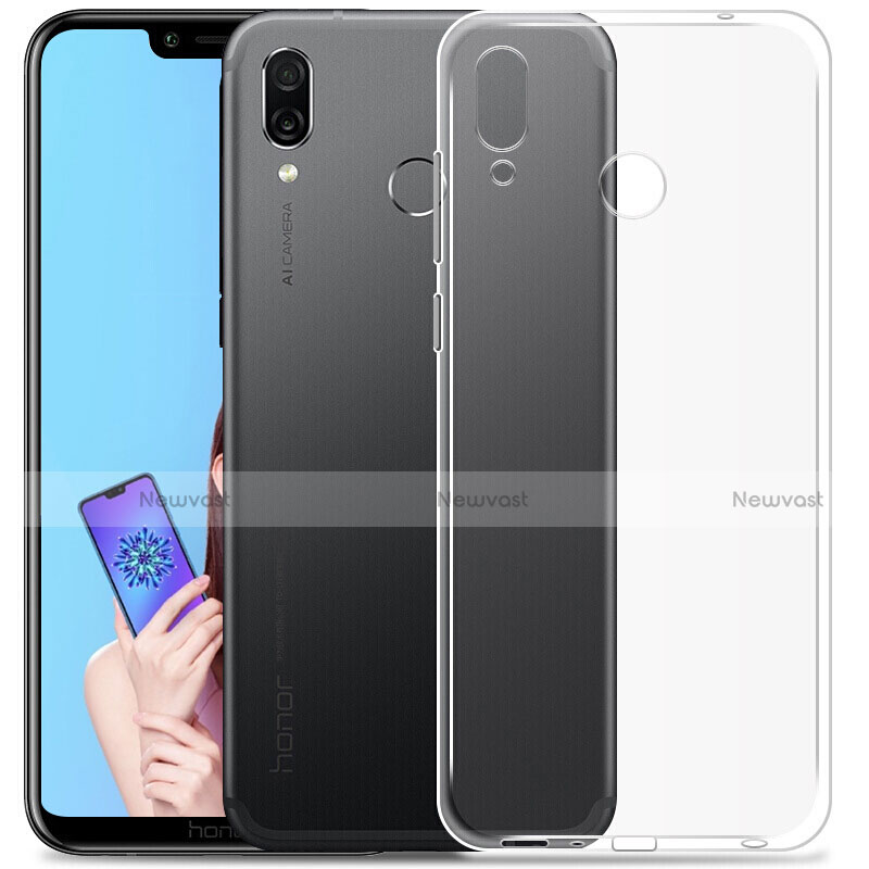 Ultra-thin Transparent TPU Soft Case T02 for Huawei Honor Play Clear