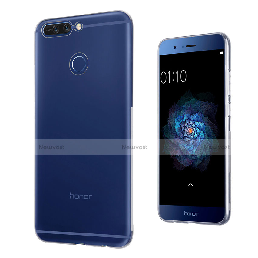 Ultra-thin Transparent TPU Soft Case T02 for Huawei Honor V9 Clear