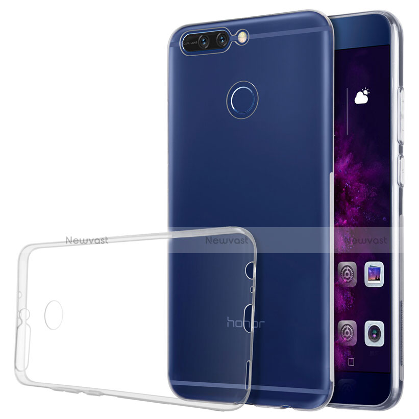 Ultra-thin Transparent TPU Soft Case T02 for Huawei Honor V9 Clear