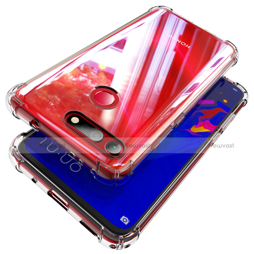 Ultra-thin Transparent TPU Soft Case T02 for Huawei Honor View 20 Clear