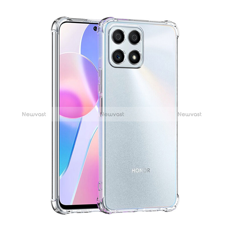 Ultra-thin Transparent TPU Soft Case T02 for Huawei Honor X30i Clear