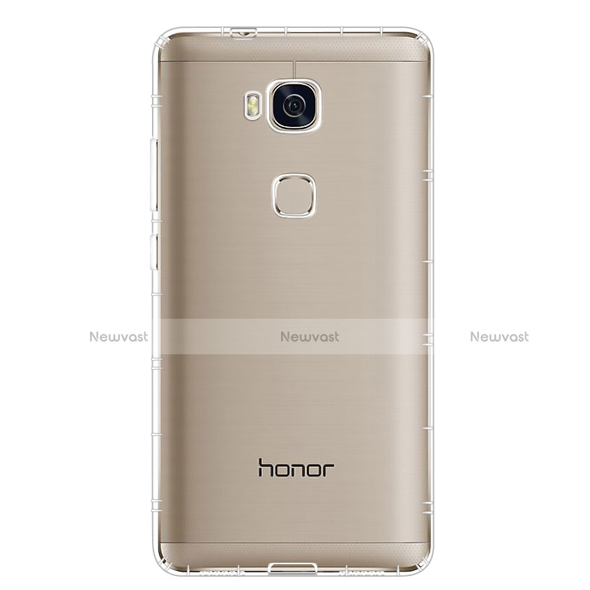 Ultra-thin Transparent TPU Soft Case T02 for Huawei Honor X5 Clear