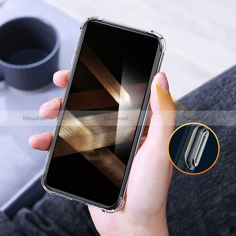 Ultra-thin Transparent TPU Soft Case T02 for Huawei Honor X5 Plus Clear