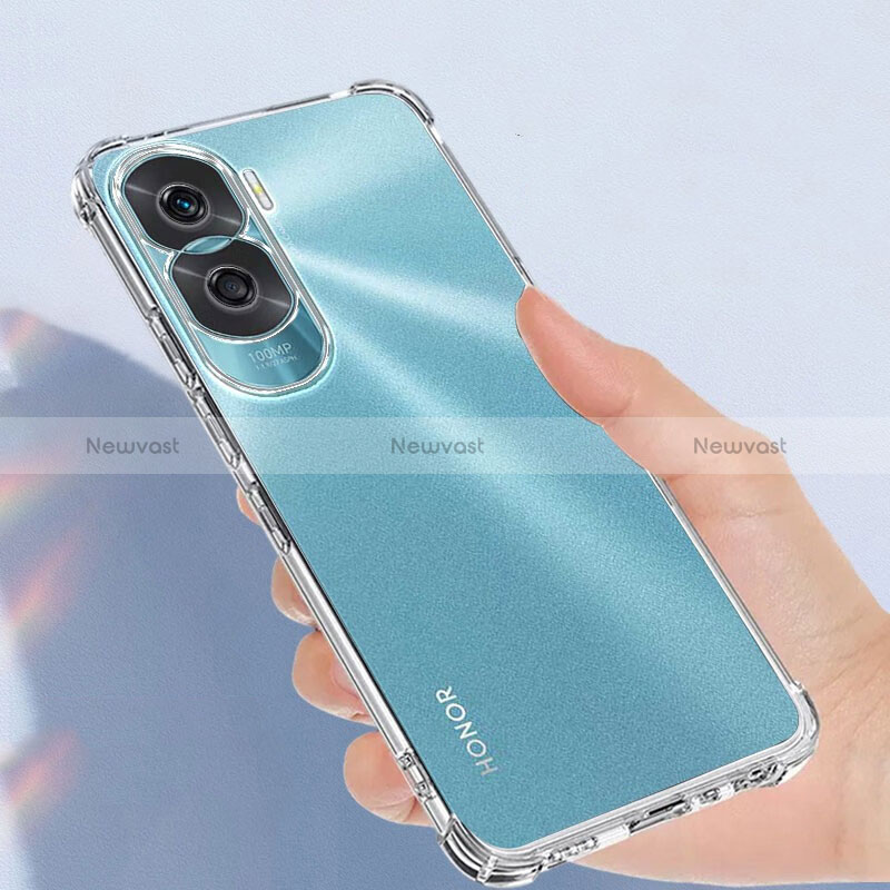 Ultra-thin Transparent TPU Soft Case T02 for Huawei Honor X50i 5G Clear