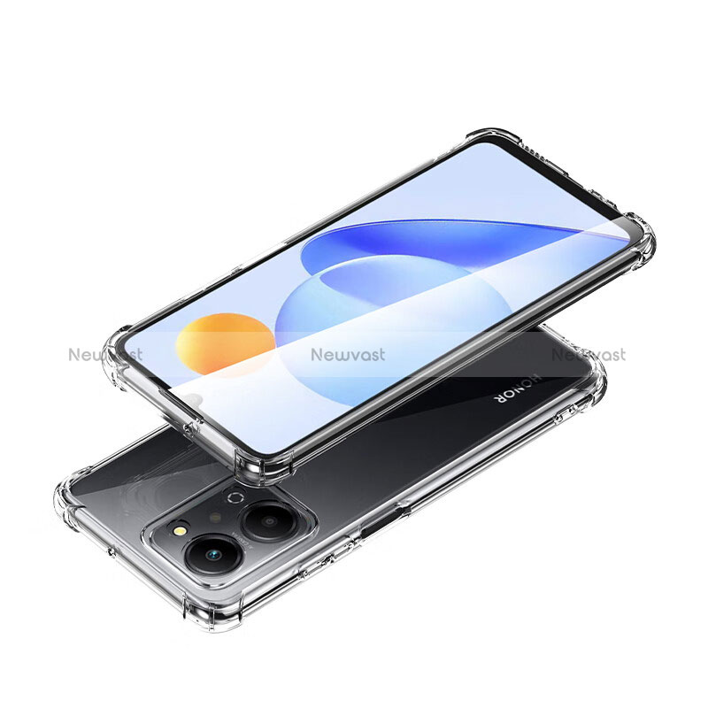 Ultra-thin Transparent TPU Soft Case T02 for Huawei Honor X7a Clear