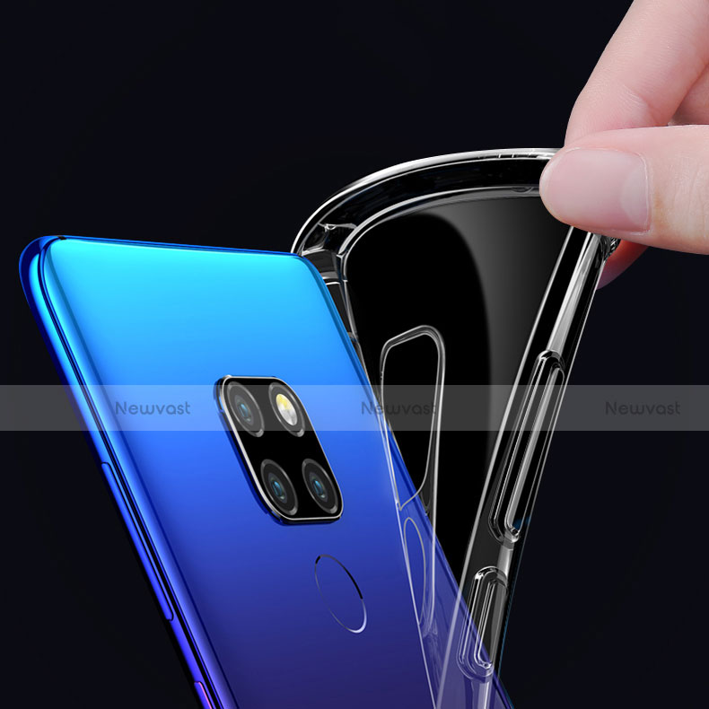 Ultra-thin Transparent TPU Soft Case T02 for Huawei Mate 20 X 5G Clear