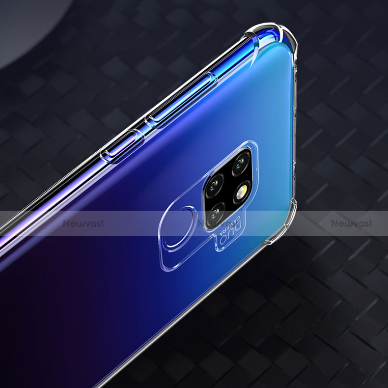 Ultra-thin Transparent TPU Soft Case T02 for Huawei Mate 20 X 5G Clear