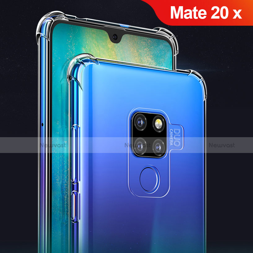 Ultra-thin Transparent TPU Soft Case T02 for Huawei Mate 20 X Clear