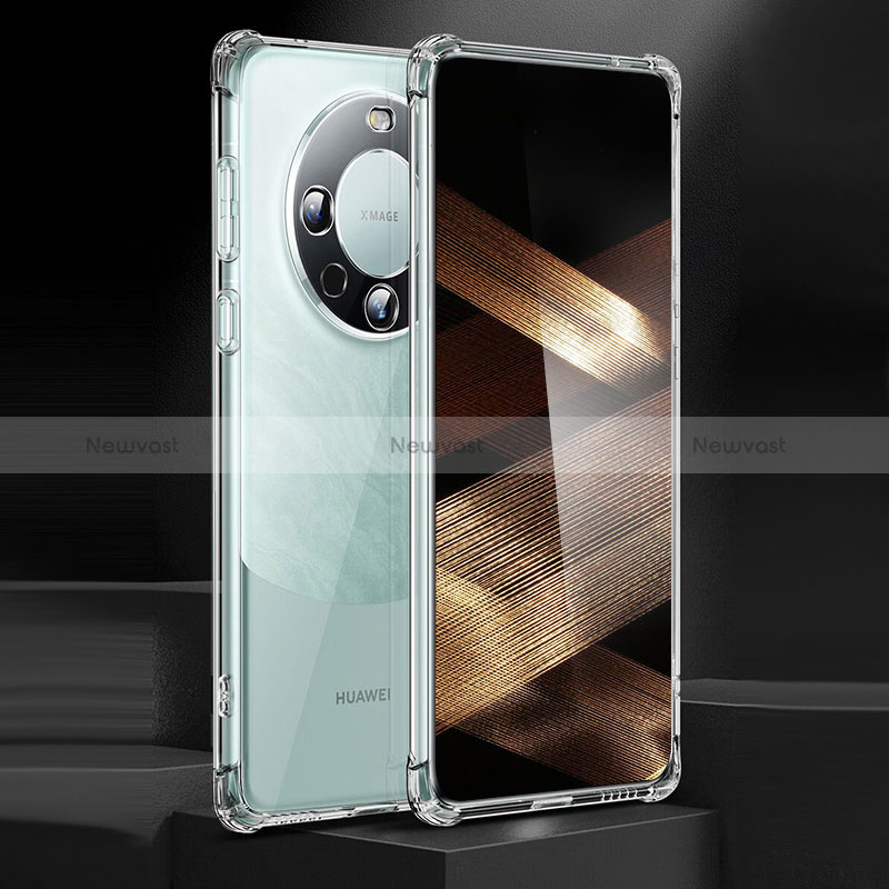 Ultra-thin Transparent TPU Soft Case T02 for Huawei Mate 60 Pro Clear