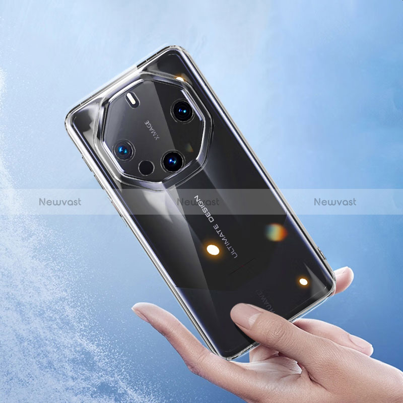 Ultra-thin Transparent TPU Soft Case T02 for Huawei Mate 60 RS Ultimate Clear