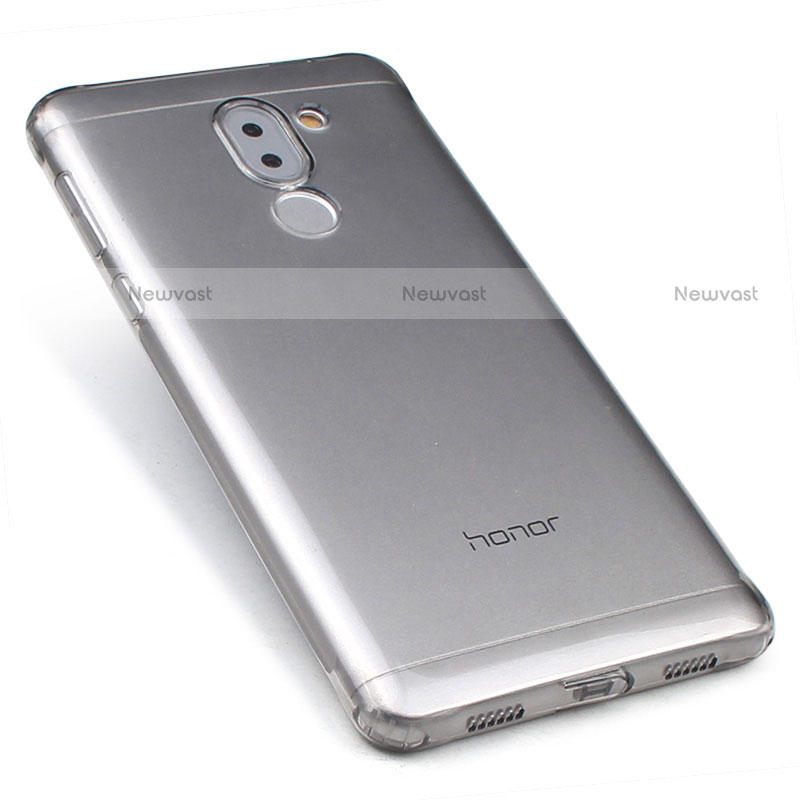 Ultra-thin Transparent TPU Soft Case T02 for Huawei Mate 9 Lite Gray