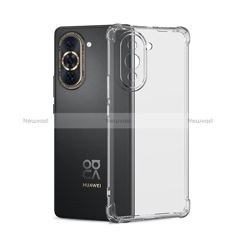 Ultra-thin Transparent TPU Soft Case T02 for Huawei Nova 10 Clear