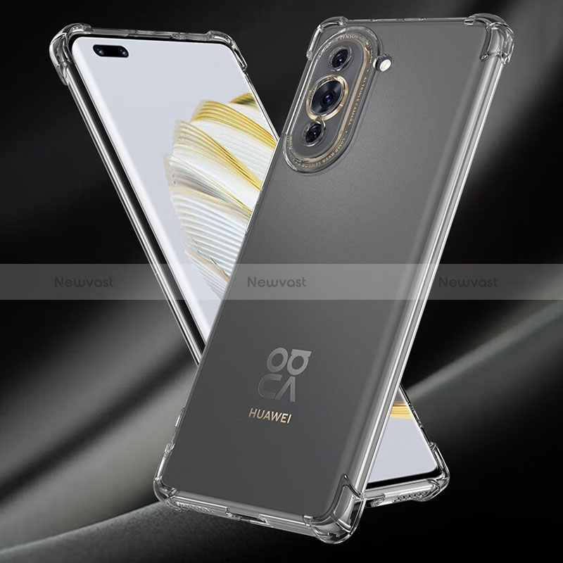 Ultra-thin Transparent TPU Soft Case T02 for Huawei Nova 10 Pro Clear