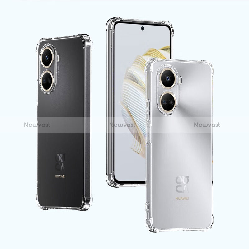 Ultra-thin Transparent TPU Soft Case T02 for Huawei Nova 10 SE Clear