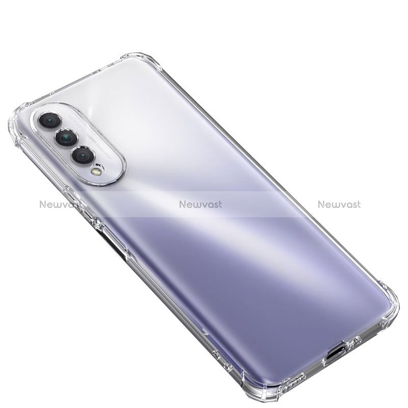 Ultra-thin Transparent TPU Soft Case T02 for Huawei Nova 10z Clear