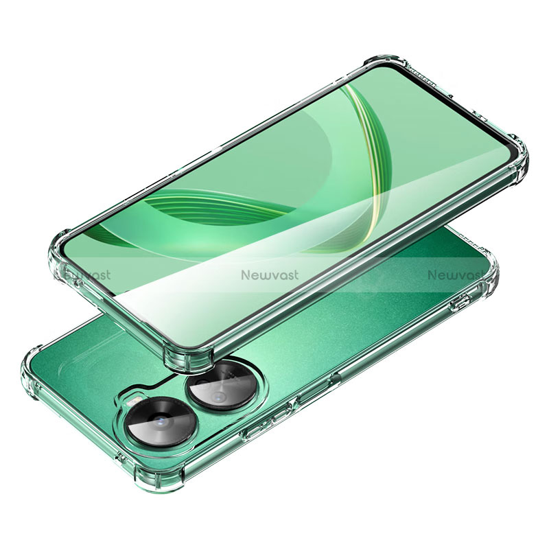 Ultra-thin Transparent TPU Soft Case T02 for Huawei Nova 11 SE Clear