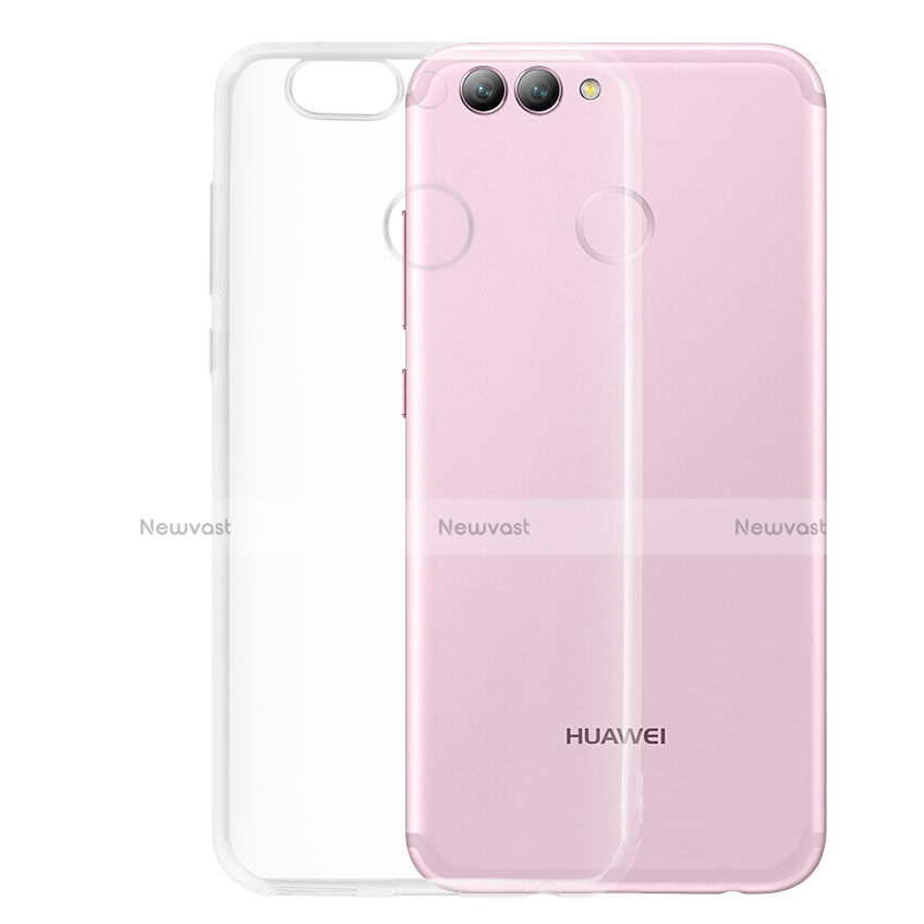 Ultra-thin Transparent TPU Soft Case T02 for Huawei Nova 2 Clear