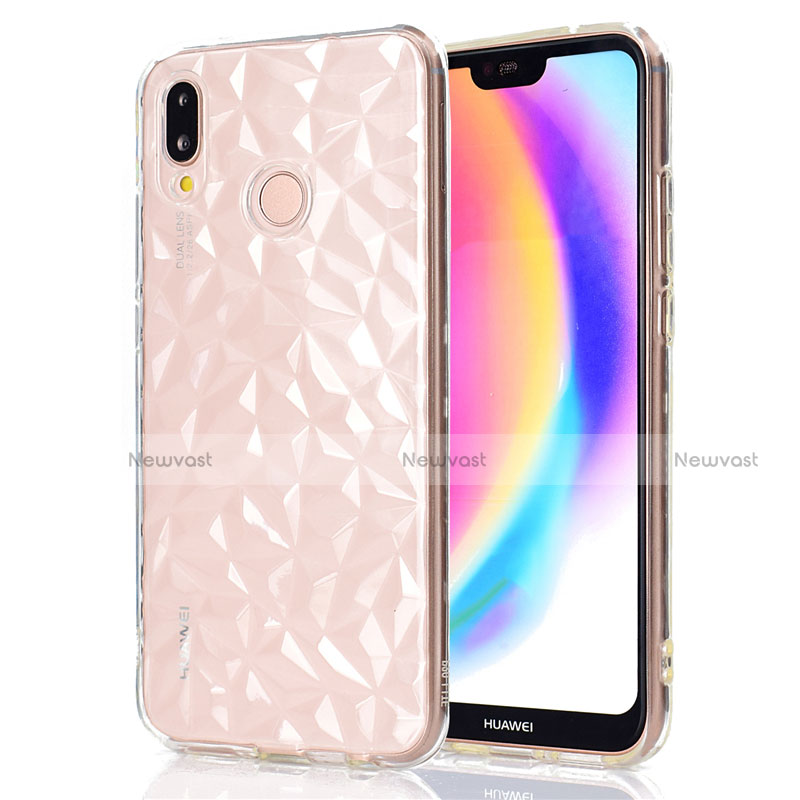 Ultra-thin Transparent TPU Soft Case T02 for Huawei Nova 3e Clear