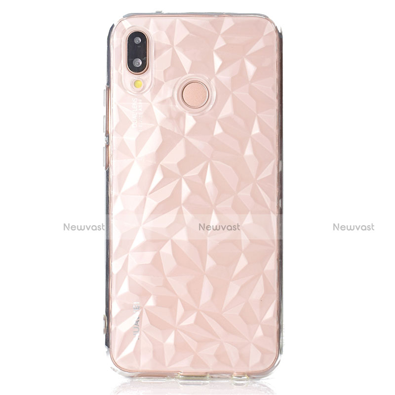 Ultra-thin Transparent TPU Soft Case T02 for Huawei Nova 3e Clear