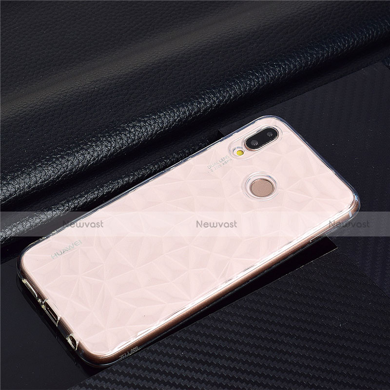 Ultra-thin Transparent TPU Soft Case T02 for Huawei Nova 3e Clear