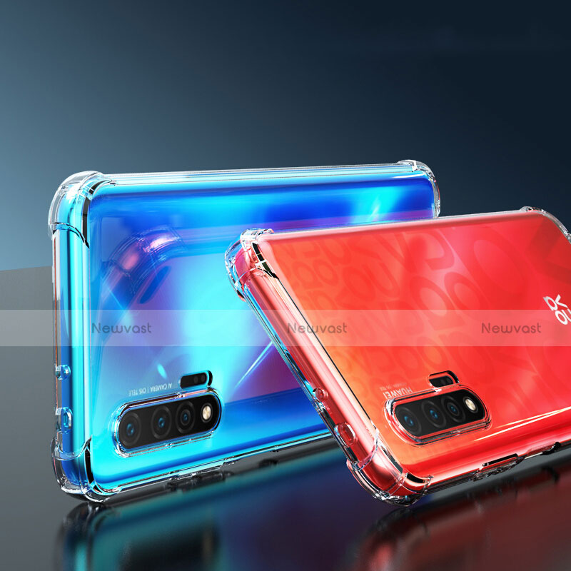 Ultra-thin Transparent TPU Soft Case T02 for Huawei Nova 6 Clear