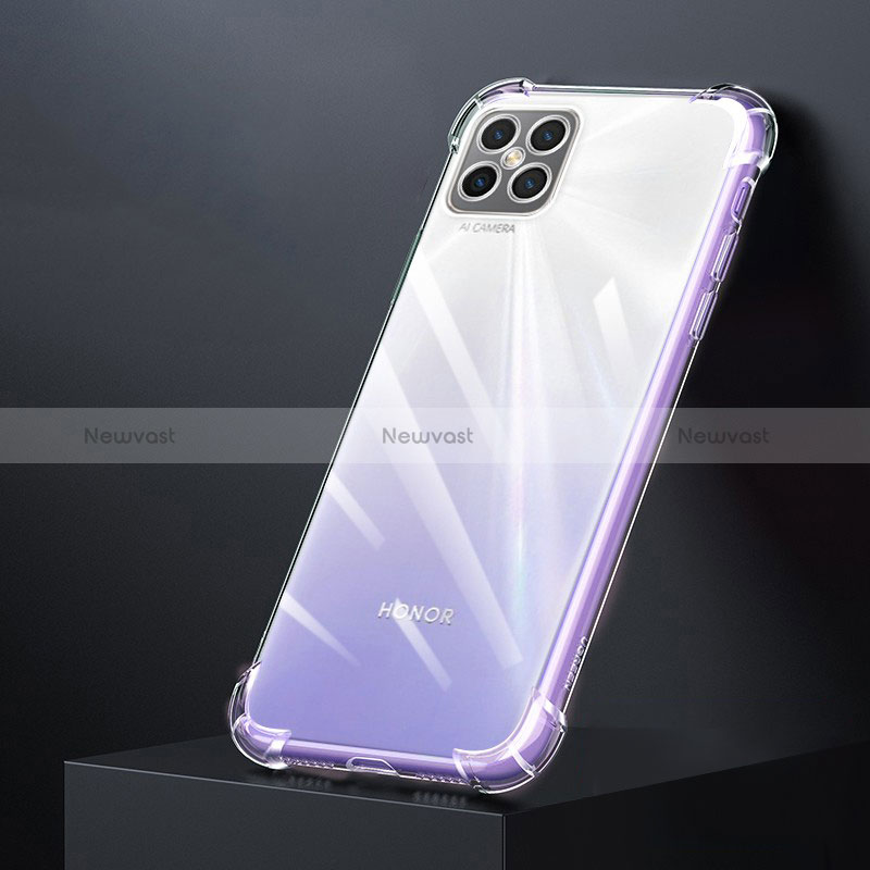 Ultra-thin Transparent TPU Soft Case T02 for Huawei Nova 8 SE 4G Clear