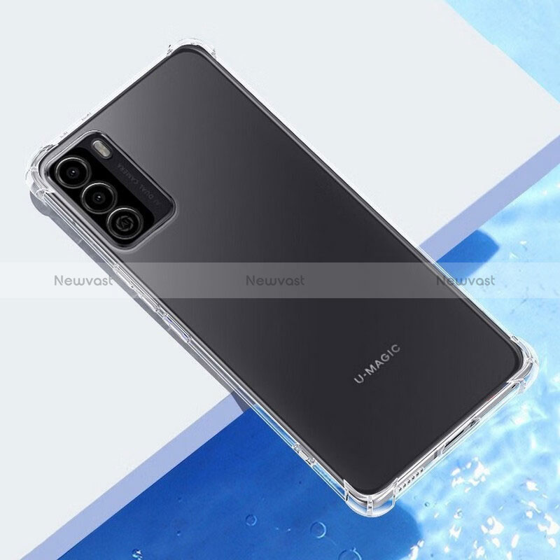 Ultra-thin Transparent TPU Soft Case T02 for Huawei Nova Y71 Clear